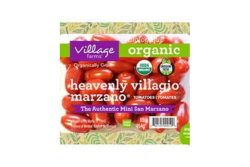 Village Farms' Heavenly Villagio Marzano tomatoes are now available in organic.
