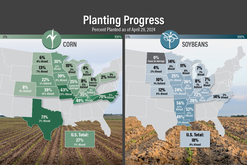 Crop Planting Progress Surges As Spring Warms Up Soil - AgWeb
