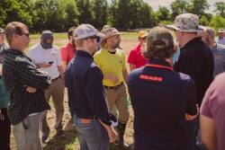 Agriculture is at technological tipping point, according to Indiana producer Kyler Laird, who aims to plant 10,000 acres of soybeans in spring 2019, from Texas to Canada in a planting demonstration of equipment utilization and robot efficiency.