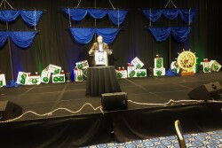 Mark Arney, executive director of the National Watermelon Promotion Board, spoke Feb. 22  at the National Watermelon Association convention.
