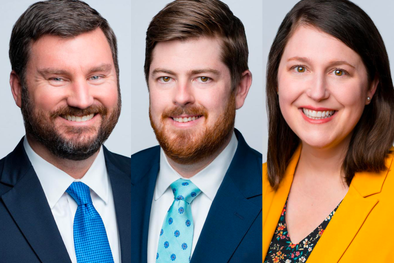 National Grocers Association (NGA) Jonathan Downey, Christopher Jones and Laura Strange