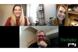 Clockwise from top left: Amy Sowder, Ashley Nickle, Tom Karst
