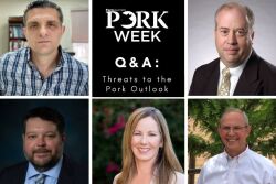 PORK Week Economists Altin Kalo, Scott Brown, Nathan Losey, Christine McCracken and John Nalivka