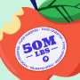apple graphic with 50M lbs words