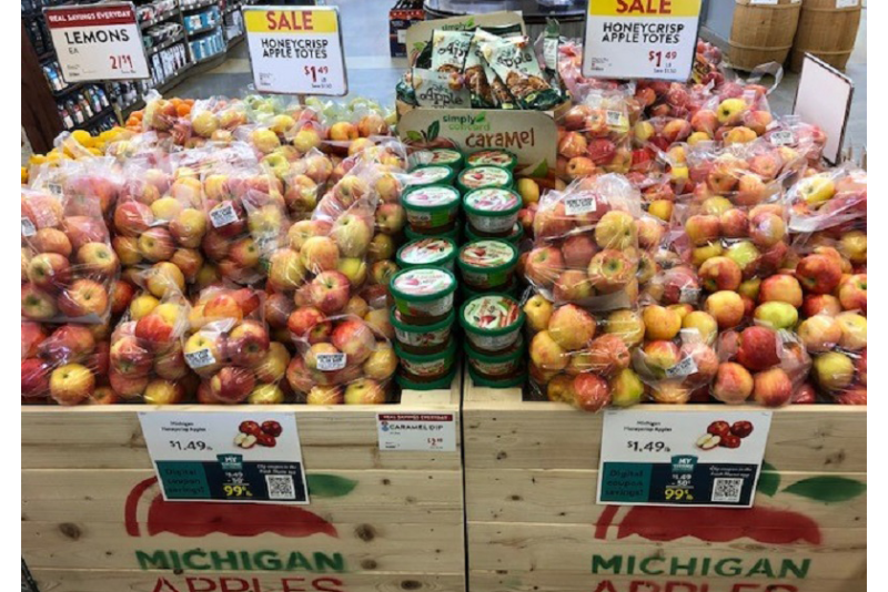 Michigan apples