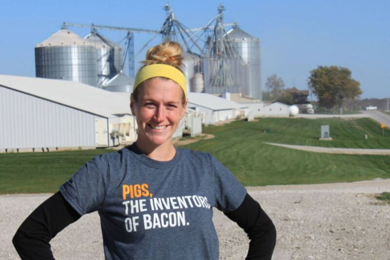Erin Brenneman is a great representative for the pork industry.