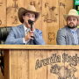 Jacob Massey in the block on Saturday at the Arcadia Stockyards, Arcadia, Florida.