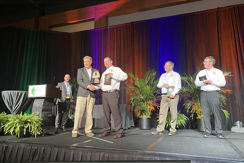 Kolby Watson of Simplot Grower Solutions in St. Anthony, Idaho has been named the AGCO Operator of the Year. He annually applies over 30,000 acres, has his CCA certification, and serves as local fire fighter. 