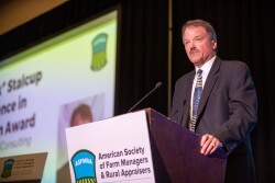 Howard Halderman is President of Halderman Farm Management & Real Estate Services, and the Executive Chair of U.S. Agriculture. He recently earned the ASFMRA’s 2019 H.E. “Buck” Stalcup Excellence in Education Award for management education.