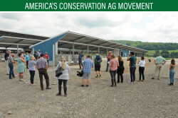 The tour at EZ Acres conducted earlier this summer was organized by the Farm Journal Foundation, a Washington, D.C.-based nonprofit that advocates for agricultural research and global food security.