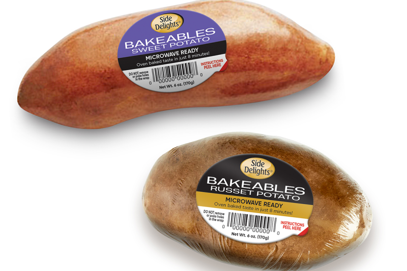 Side Delights Bakeables – sweetpotato and potato new packaging