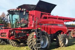 This 2016 Case IH 8240 with 362 engine hours sold for $322,000 at a Nov. 21, 2017, farm auction in east-central Illinois.