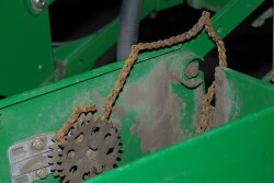 Sometimes it’s easy to identify why a planter’s seed meter isn’t operating smoothly.