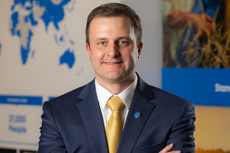 After joining Corteva Agriscience over a year ago, Brian Lutz, vice president of agricultural solutions, is leading his team to make directional changes in their business. 