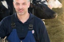 University of Wisconsin veterinarian Nigel Cook presented the lameness webinar on behalf of the Dairy Cattle Welfare Council. 