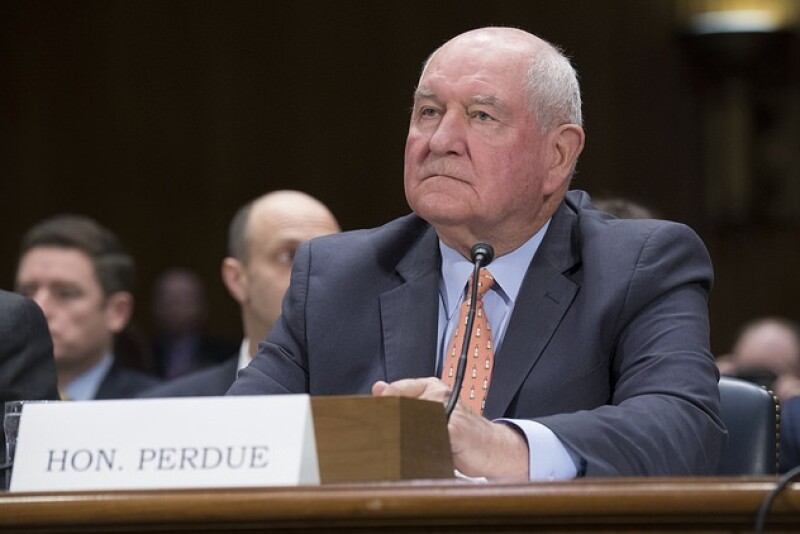 “You mentioned a $2 amount on soybeans. I can tell you, unequivocally that article was inaccurate,” Perdue said. “I'm not sure where they came up with our guess. But I want to make sure no other media has picked it up. But the originating media did not have the correct information."