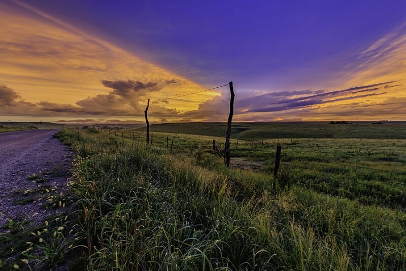 Kansas sunset