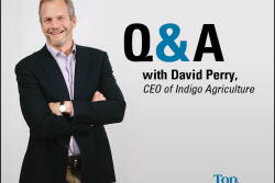Indigo Agriculture's David Perry talks industry disruption, leadership and innovation. 