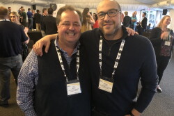 Gary Caloroso of Giumarra Cos. and Mimmo Franzone of Longo's