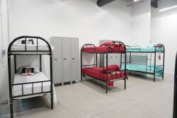 The Meyers Housing Facility by Fresh Harvest features dormitory-style housing for up to 366 workers. 