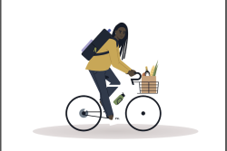 girl on bike
