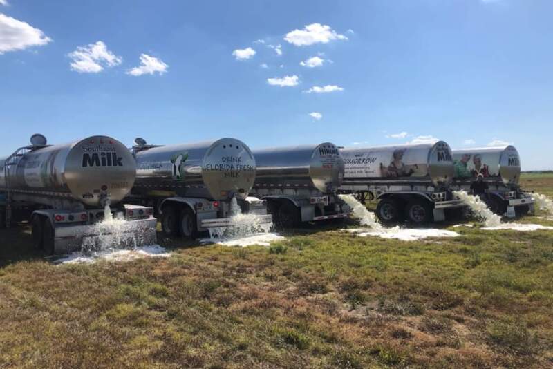 The organization wants to help producers and other members of the agricultural community eliminate food waste such as milk dumping, which occurred last spring when the pandemic hit.