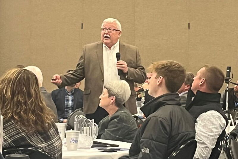 Steve Meyer at Ohio Pork Congress