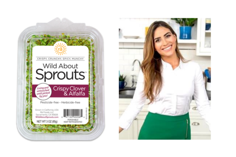 Registered dietitian Ilana Muhlstein is partnering with Wild About Sprouts to educate consumers on the nutritional attributes of sprouts.