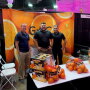 (Photo courtesy Patrick Kelly) Starting left Andrew Mashley, sales manager Golden Star Citrus; Micheal and Eric Chavez, sales Golden Star Citrus at the first annual Cocina Sabrosa Trade Expo Oct. 4-5, 2021.