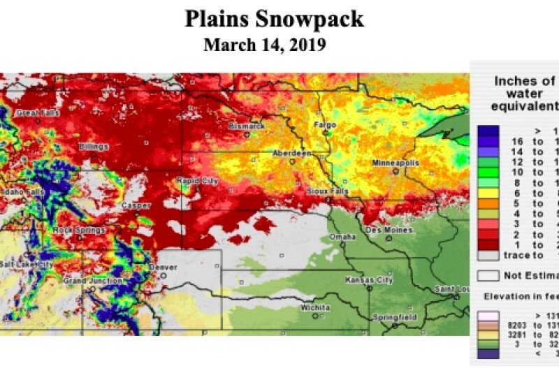 Snowpack could lead to more devastating floodwaters for downstream residents and businesses.