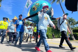 CIW 5 day march. Photo courtesy of Coalition of Immokalee Workers