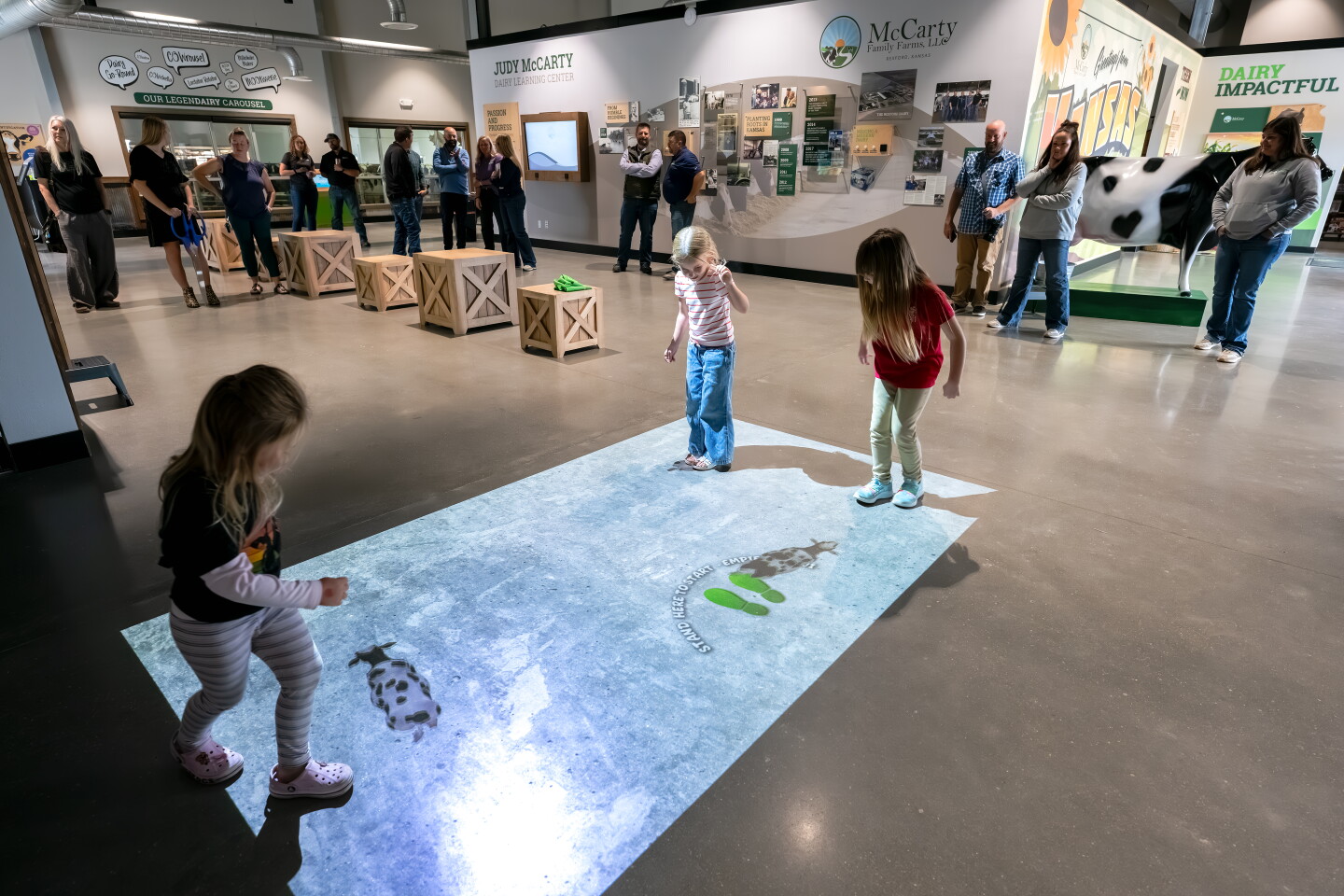 Dairy Ration McCarty Learning Centers Give Visitors a Closer Look at Dairy Nutrition ...