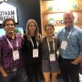 otham Greens continues to expand, says Viraj Puri, co-founder and CEO of the Brooklyn, N.Y.-based company.
Puri, far left, is pictured with Julie McMahon, brand manager, Natalia Lee, marketing and sales coordinator, and Steve Gilbank, vice president of sales,
