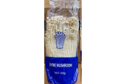 enoki mushrooms