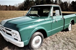 Elvis Presley's 1967 GMC pickup for sale at auction