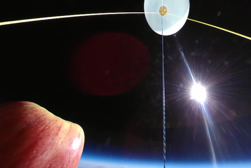 Domex Superfresh Growers relaunched its Autumn Glory apple into space from its Washington orchard.