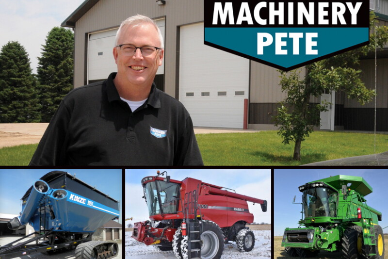 Machinery Pete High Demand for Combines and Grain Carts 