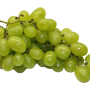 A bunch of green grapes