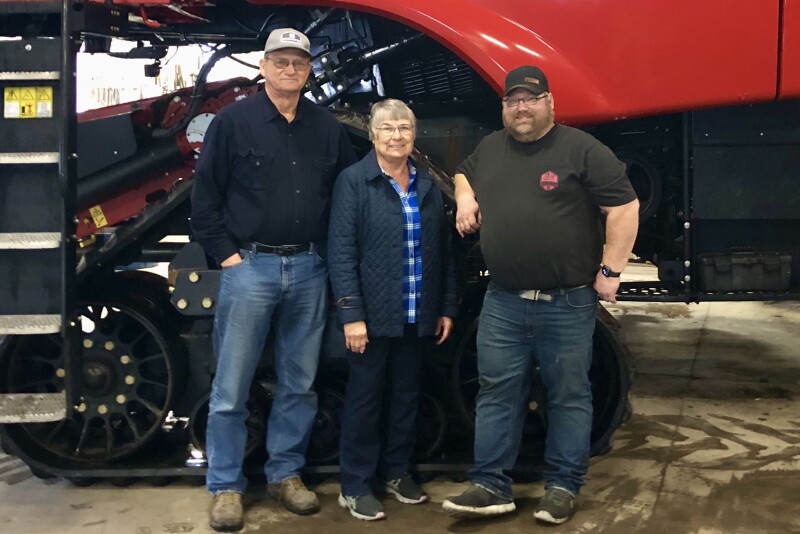 Marvin, Diane, and Charlie Houin