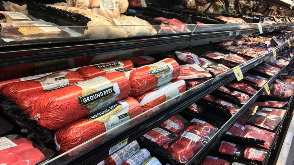 Ground beef sales have increased