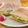 The California Avocado Commission has developed a number of recipes for foodservice, including a grilled ham, California avocado and gouda panini.