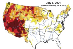 7-8-21 Drought Monitor