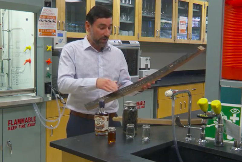 The taste of Tennessee whiskey is distinct, and now researchers at the University of Tennessee are trying to seek out the science that unlocks a memorable experience for whiskey drinkers around the globe. 