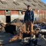 Eyes to the ground, producer Terry Springer has amassed a collection of ice age bones, teeth, petrified wood, stone tools and a host of unidentified geological specimens.