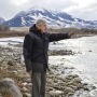 Gutkoski stands next to the Yellowstone River. During the last seven legislative sessions, Gutkoski, 89, has pushed for a change in Montana's water laws that would require minimum instream flows on important fisheries across the state.