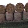 Bale windbreak