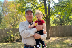 Greg with Grandson