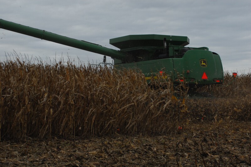 Harvest is well behind average across the U.S.