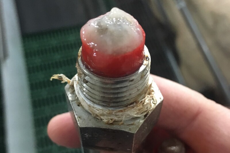 Biofilm in water lines plugs drinkers and impedes access to water.