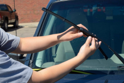 Replacing windshield wipers is a good investment in your safety.